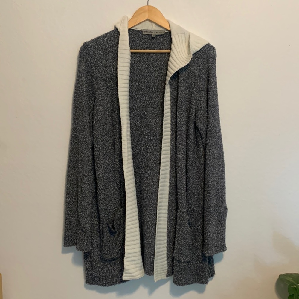 Hooded Long Cardigan